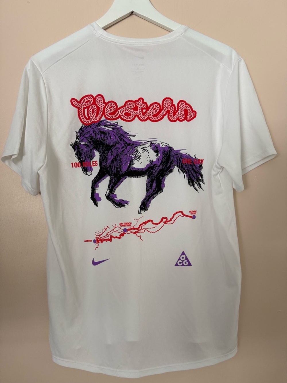 Nike ACG Western States Ultra Marathon Shirt NWOT